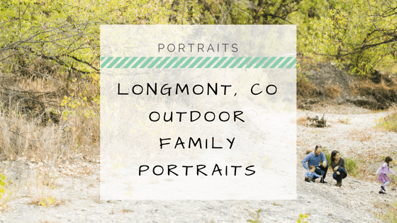 longmont outdoor family portraits