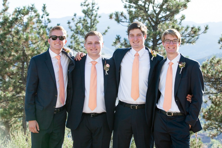 the groom and his brothers