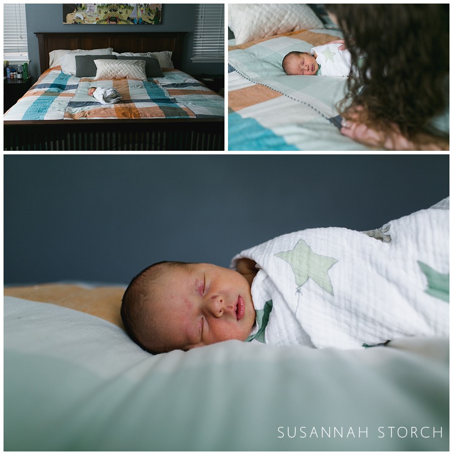 erie-colorado-newborn-baby-swaddled-on-bed