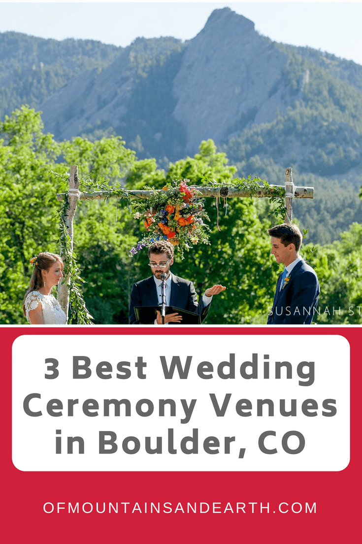 You ll Love These 3 Best Outdoor Wedding  Venues  in Boulder 