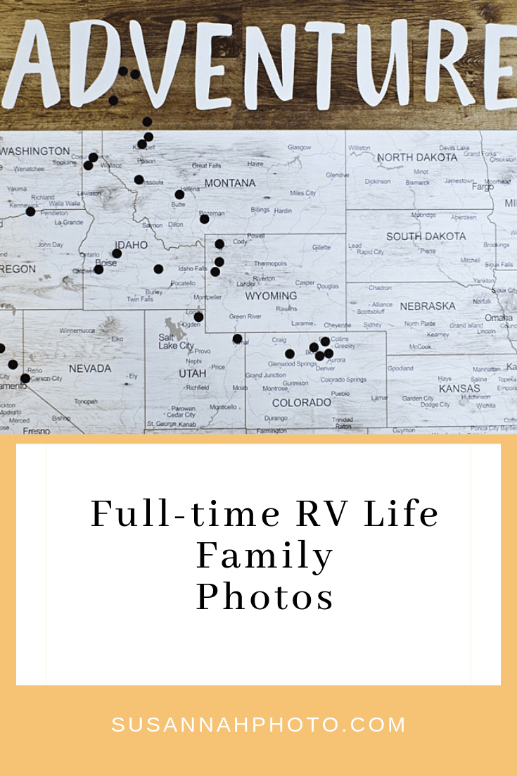Full-time RV Life Family Photos