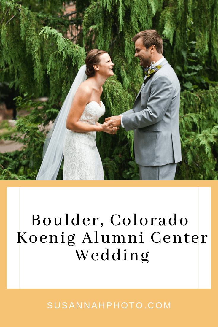 Boulder, COlorado Koenig Alumni Center Wedding