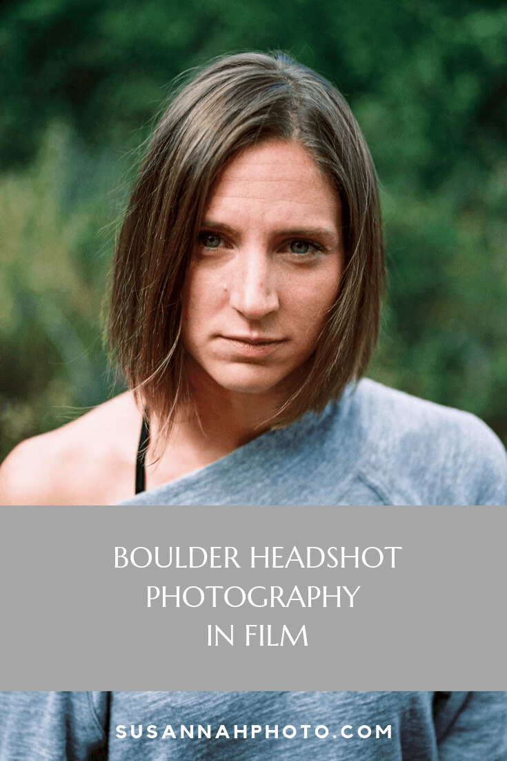 Boulder headshot - creative film portrait