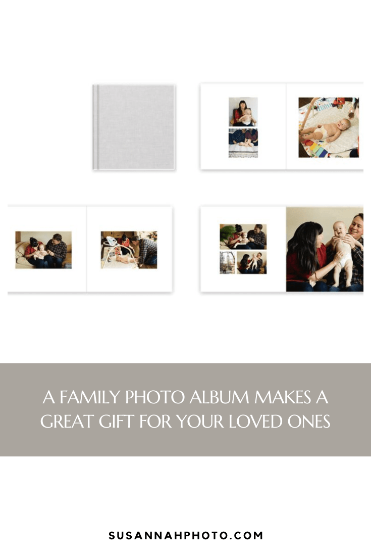 why a family photo album makes a great gift