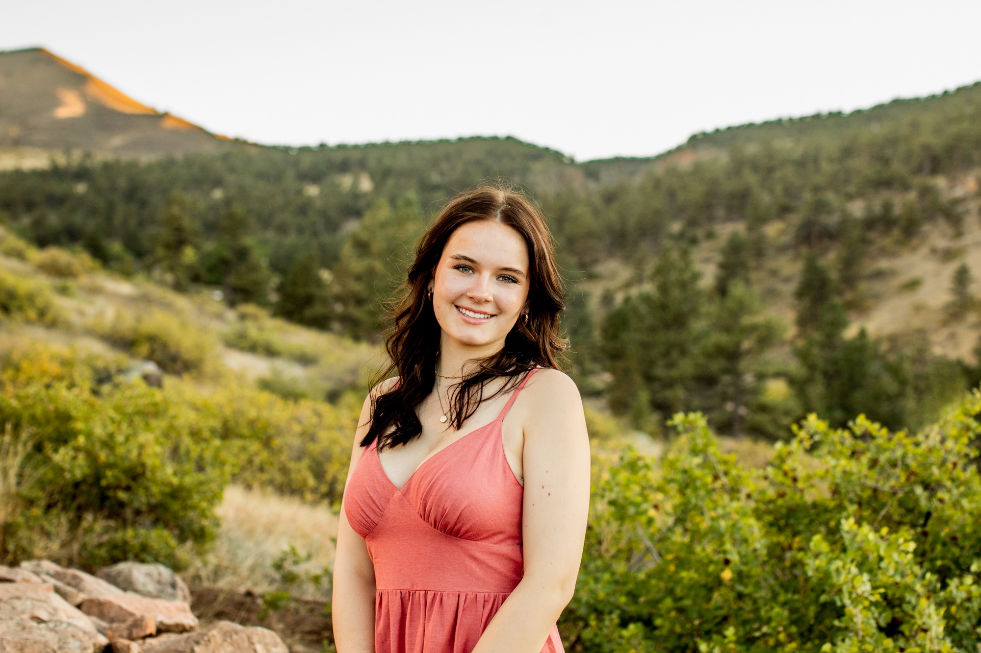 Longmont senior photography in Lyons, Colorado park