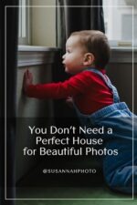 natural light living room used for in-home family photography session