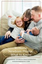 newborn baby photographed at home lifestyle session Denver Colorado