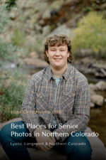 High school senior boy portrait by river in Lyons Northern Colorado — Susannah Storch Photography