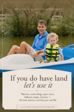Pinterest pin for a Berthoud ranch family photography blog post about using family property, land, barns, animals, and outdoor space for natural portraits.